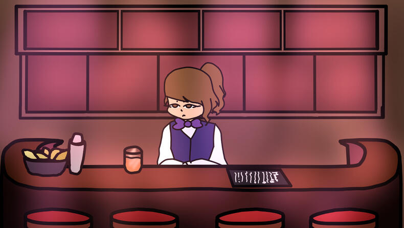 [2022] Chibi Sophie in a Bar
