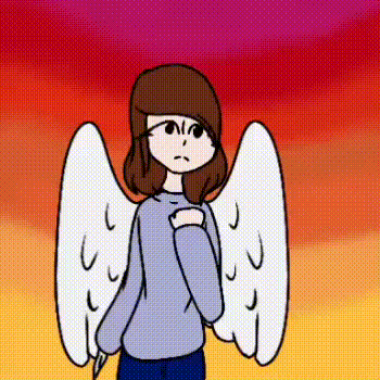 Sophie with Her Angel Wings